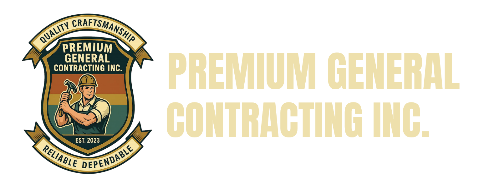 Premium general contracting logo